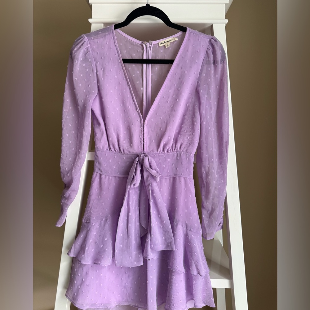 For love and lemons lilac dress